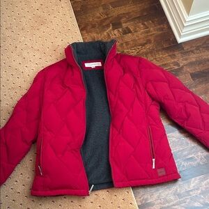 Liz Claiborne Red Puffer Jacket